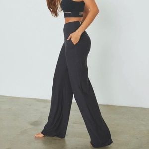 LUNYA cool high rise pant - size XS - color: immersed black